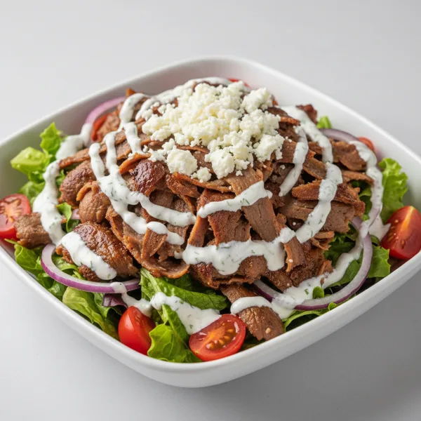 Kebab Salata sa Sirom